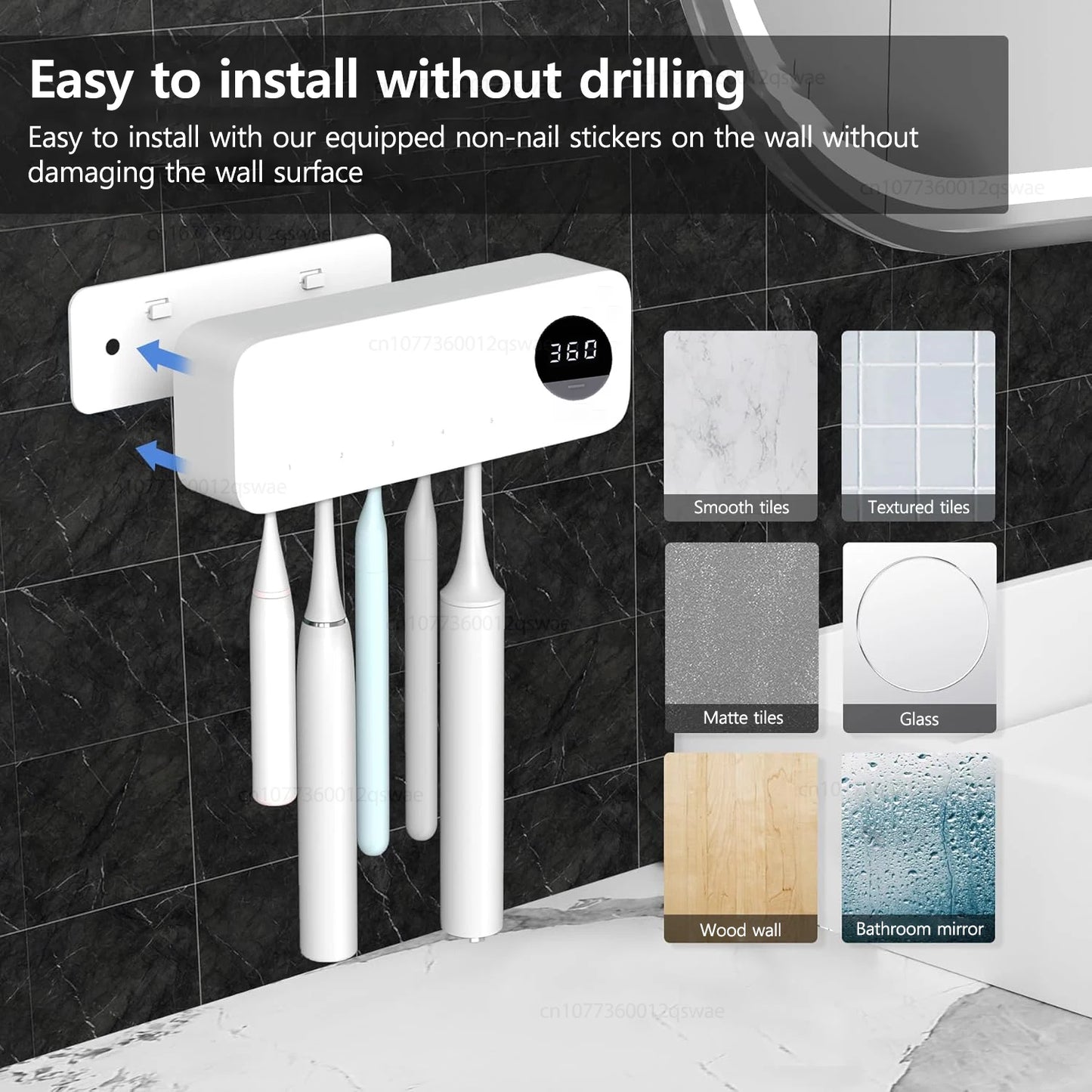 UV Toothbrush steralizer