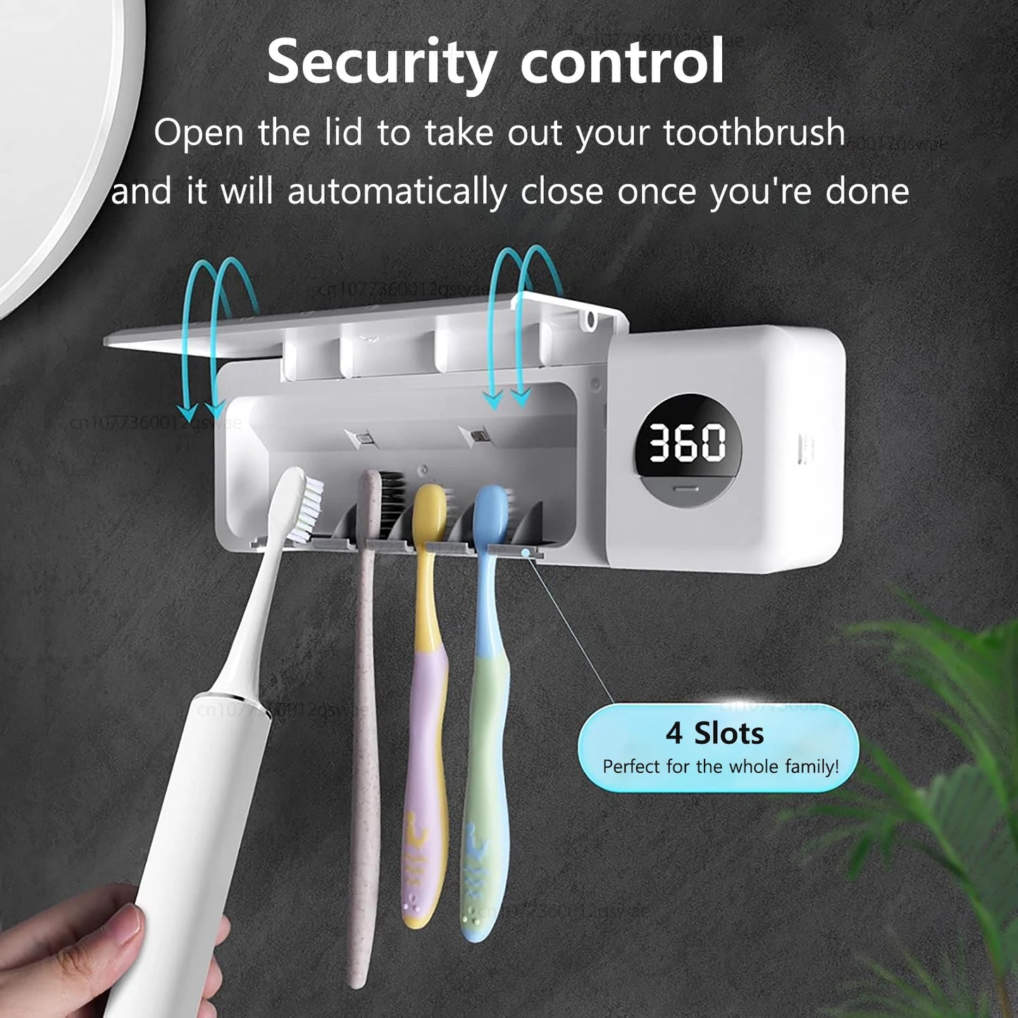 UV Toothbrush steralizer