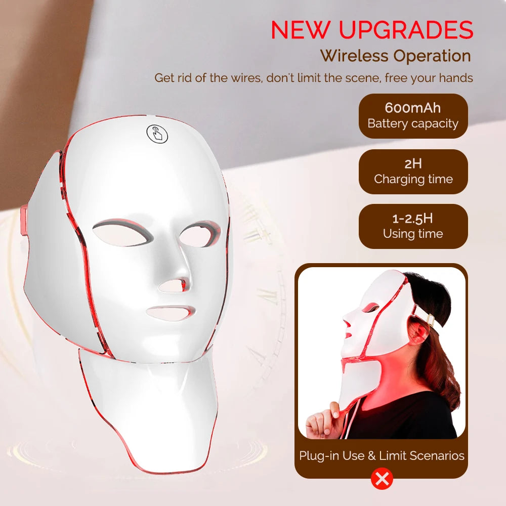 Facial Mask Light Therapy