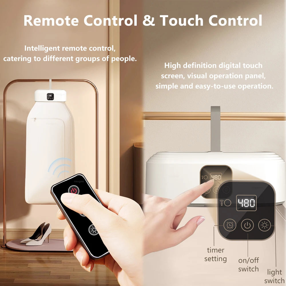 Portable Electric Clothes Dryer with UV Sterilization