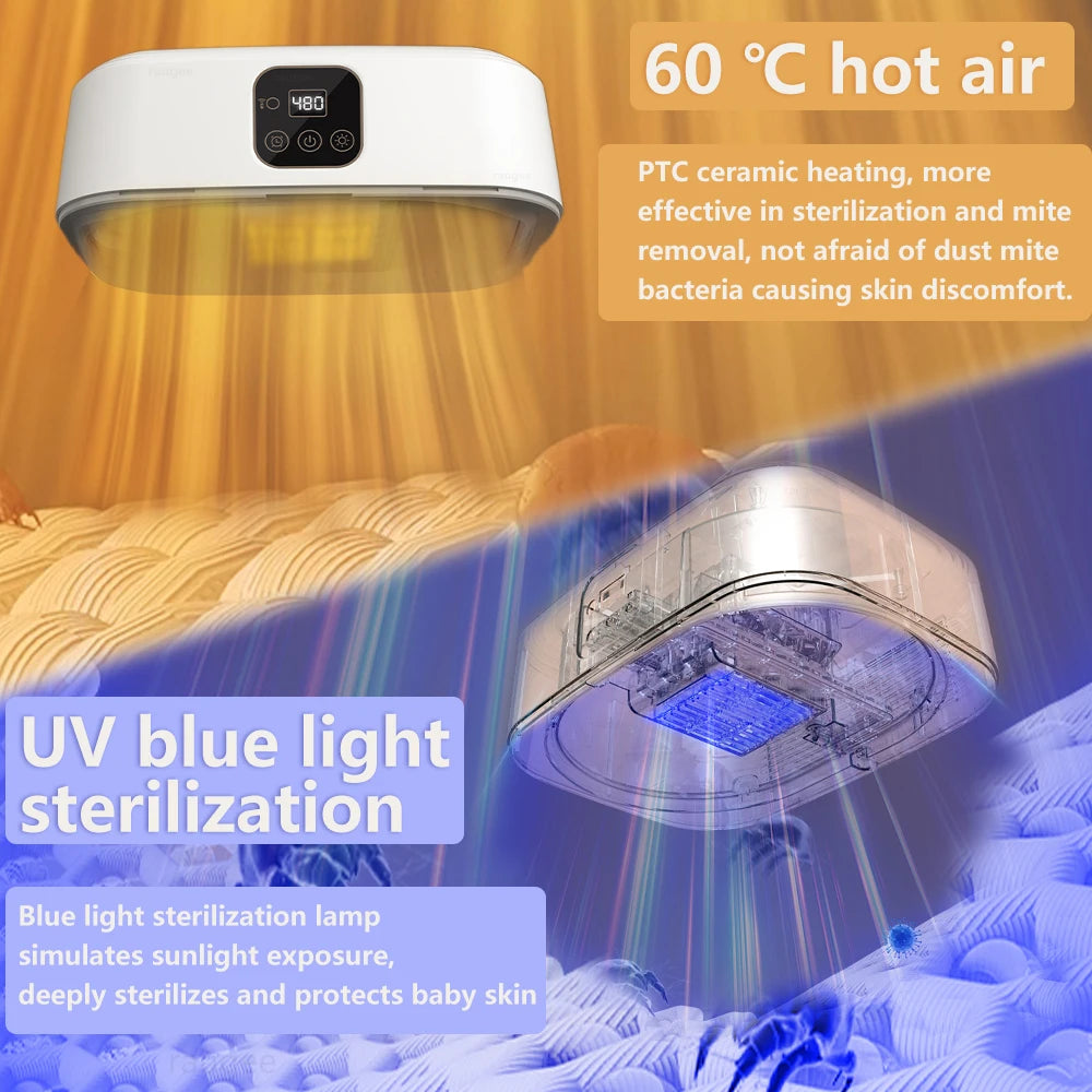Portable Electric Clothes Dryer with UV Sterilization