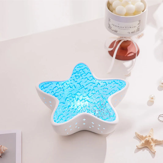 LED Star & Ocean Wave Night Lamp